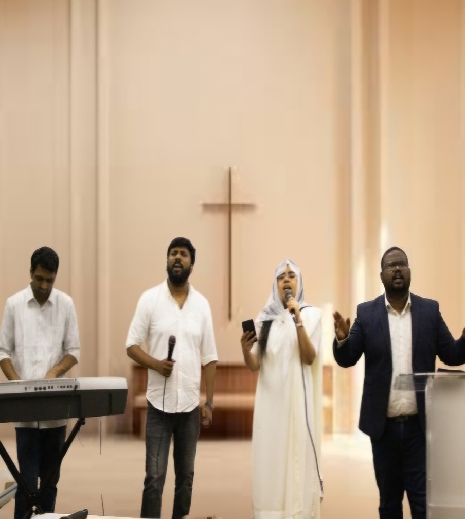 Malayalam and English Church Service in Coventry by Evg. Benzil Babu